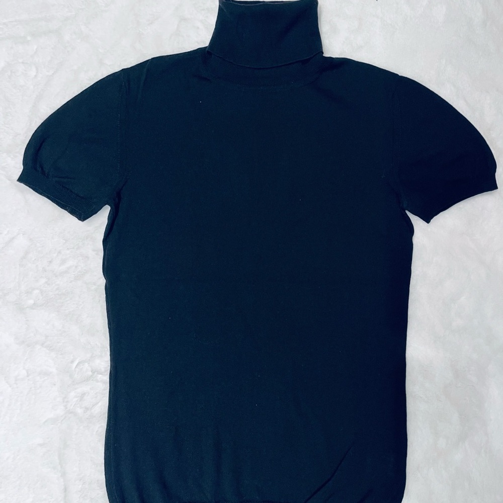 VALENTINO Black pure wool Sweater